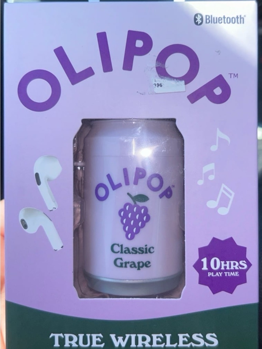 OLIPOP Classic Grape Wireless Earbuds